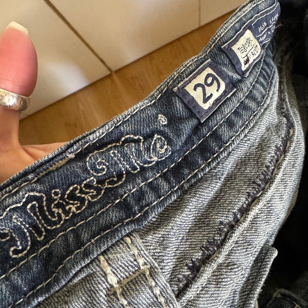 Miss Me Indigo Denim Jeans - Picture 4 of 4